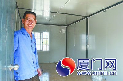 箱房外表看起來就是一個集裝箱。