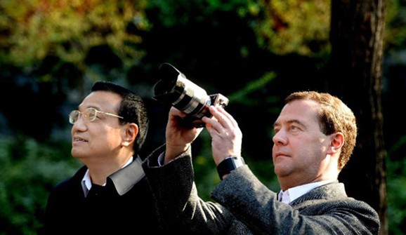 國務院總理李克強俄羅斯總理梅德韋杰夫1