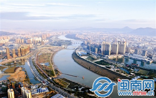 泉州大橋兩側(cè)如今高樓林立