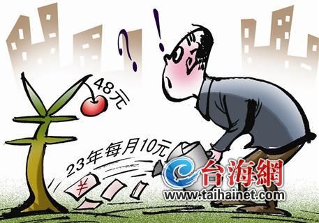 連續(xù)交了23年保費 退休每月只領48元
