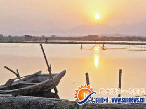 蔡林的夕陽(yáng)美景