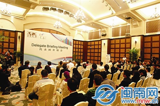 代表團(tuán)作陳述