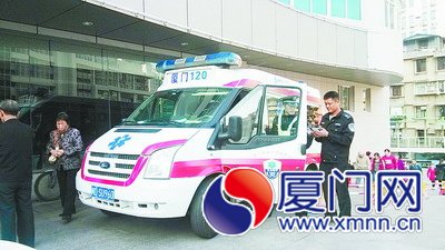 被病人家屬搶走的120救護(hù)車