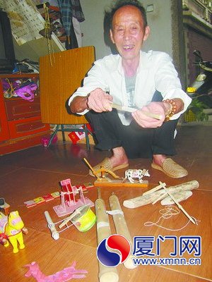 林得時能做一百多種童玩