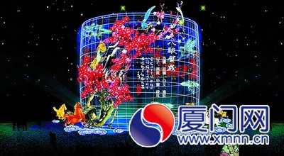 “八駿賀歲”燈組效果圖