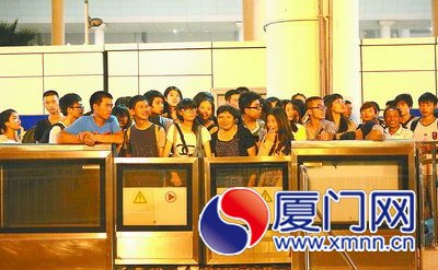 夜間抵達廈門北站的乘客，很多都會選擇搭乘BRT