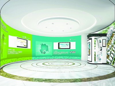 館內醫(yī)療智能體驗廳效果圖