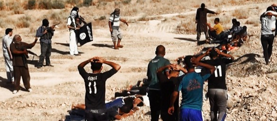 伊拉克極端武裝處決大批伊安全部隊(duì)士兵